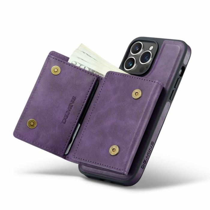 DG.MING - DG.MING M6 Series iPhone 13 Pro Max Skal Magnetiskt Lila