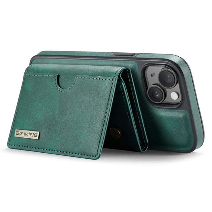 DG.MING - DG.MING M6 Series iPhone 14 Plus Skal Magnetiskt Fodral Grön