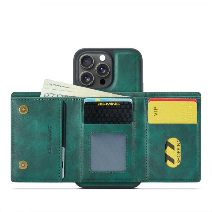 DG.MING - DG.MING M6 Series iPhone 14 Pro Skal Magnetiskt Fodral Grön