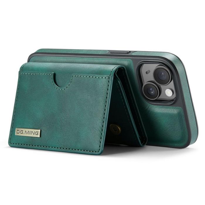 DG.MING - DG.MING M6 Series iPhone 15 Skal Magnetiskt Fodral Grön