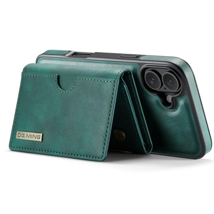 DG.MING - DG.MING M6 Series iPhone 16 Plus Skal Magnetiskt Fodral Grön