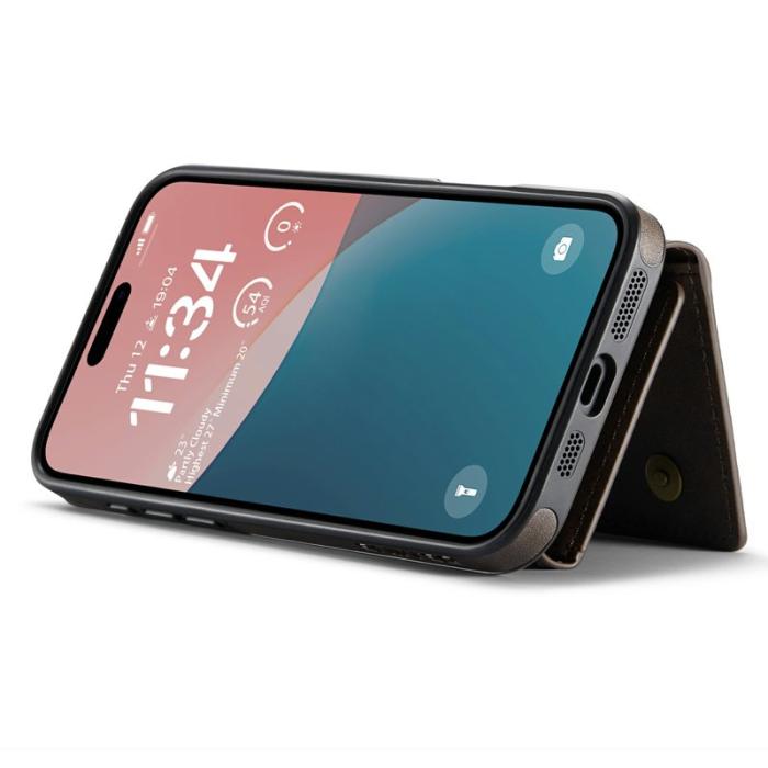 DG.MING - DG.MING M6 Series iPhone 16 Plus Skal Magnetiskt Fodral Kaffe