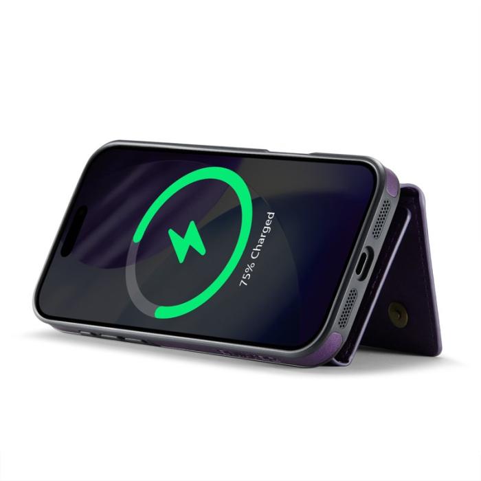 DG.MING - DG.MING M6 Series iPhone 17 Pro Max Skal Magnetiskt Fodral Lila