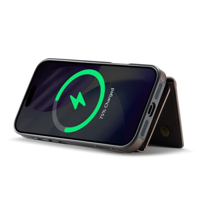 DG.MING - DG.MING M6 Series iPhone 17 Pro Skal Magnetiskt Fodral Kaffe