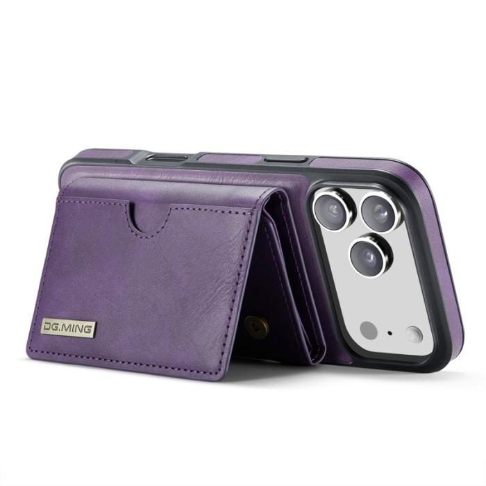 DG.MING - DG.MING M6 Series iPhone 17 Pro Skal Magnetiskt Fodral Lila