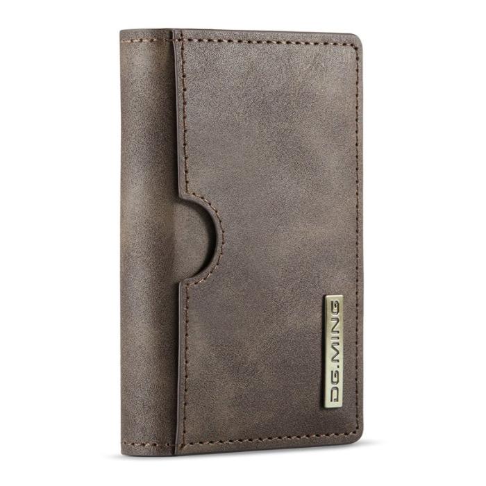 DG.MING - DG.MING M6 Series RFID Blocker Plånbok Flera Fack Kaffe