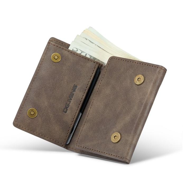 DG.MING - DG.MING M6 Series RFID Blocker Plånbok Flera Fack Kaffe