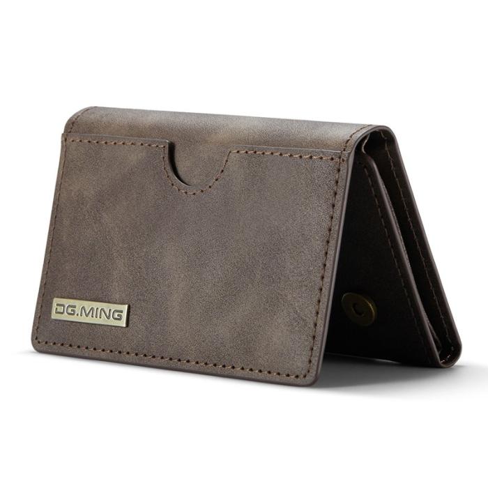 DG.MING - DG.MING M6 Series RFID Blocker Plånbok Flera Fack Kaffe