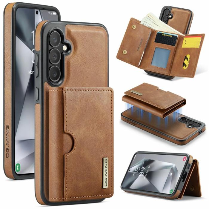 DG.MING - DG.MING M6 Series Samsung Galaxy S24 Skal Magnetiskt Brun