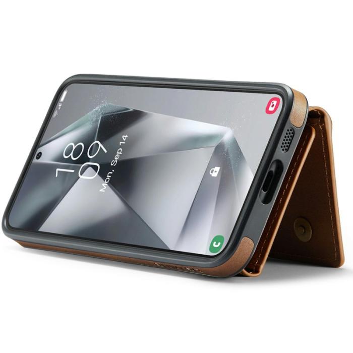 DG.MING - DG.MING M6 Series Samsung Galaxy S24 Skal Magnetiskt Brun