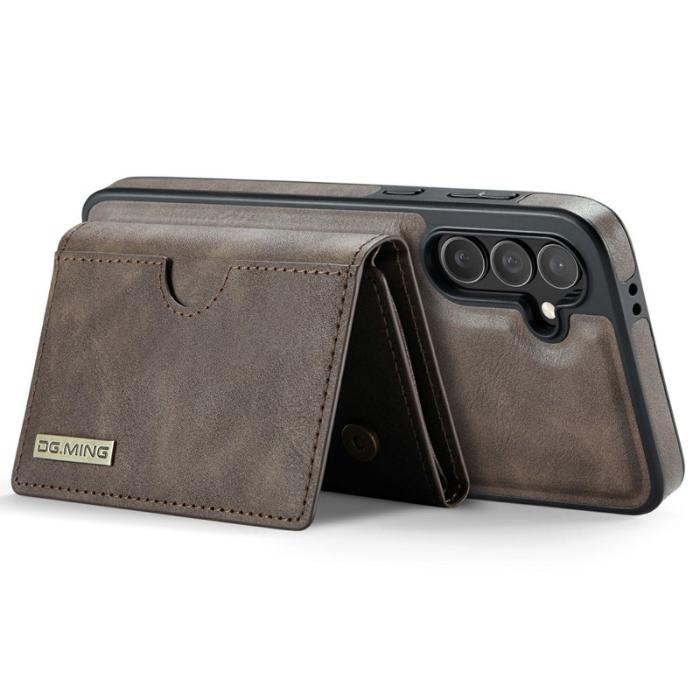 DG.MING - DG.MING M6 Series Samsung Galaxy S24 Skal Magnetiskt Fodral Kaffe