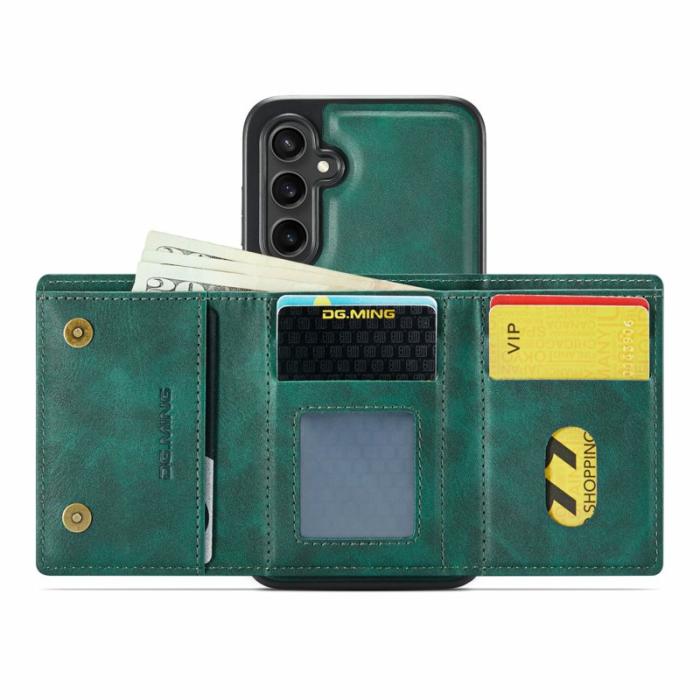 DG.MING - DG.MING M6 Series Samsung Galaxy S24 Skal Magnetiskt Grön