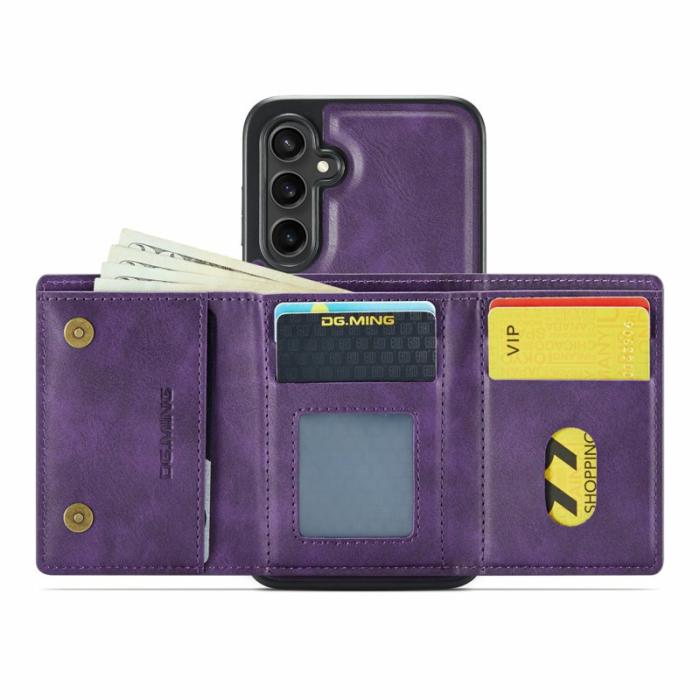 DG.MING - DG.MING M6 Series Samsung Galaxy S24 Skal Magnetiskt Lila