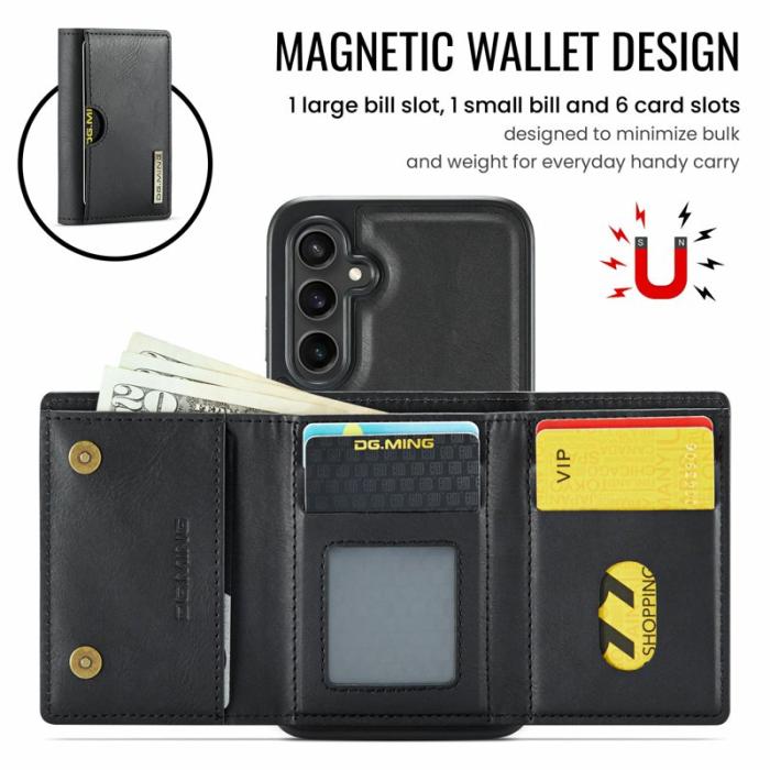 DG.MING - DG.MING M6 Series Samsung Galaxy S24 Skal Magnetiskt Svart