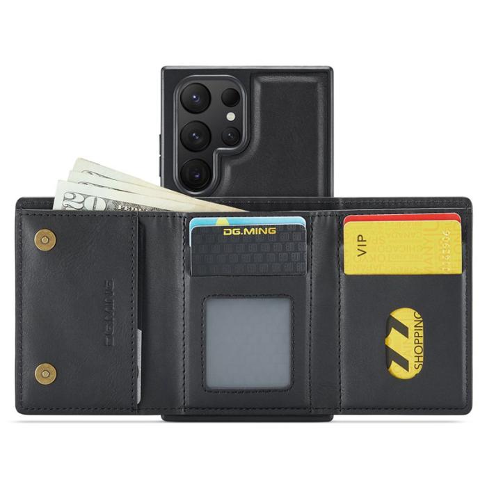 DG.MING - DG.MING M6 Series Samsung Galaxy S24 Ultra Skal Magnetisk Svart