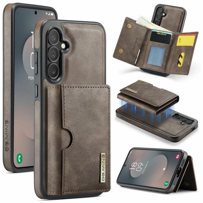 DG.MING - DG.MING M6 Series Samsung Galaxy S25 FE Skal Magnetisk Kaffe