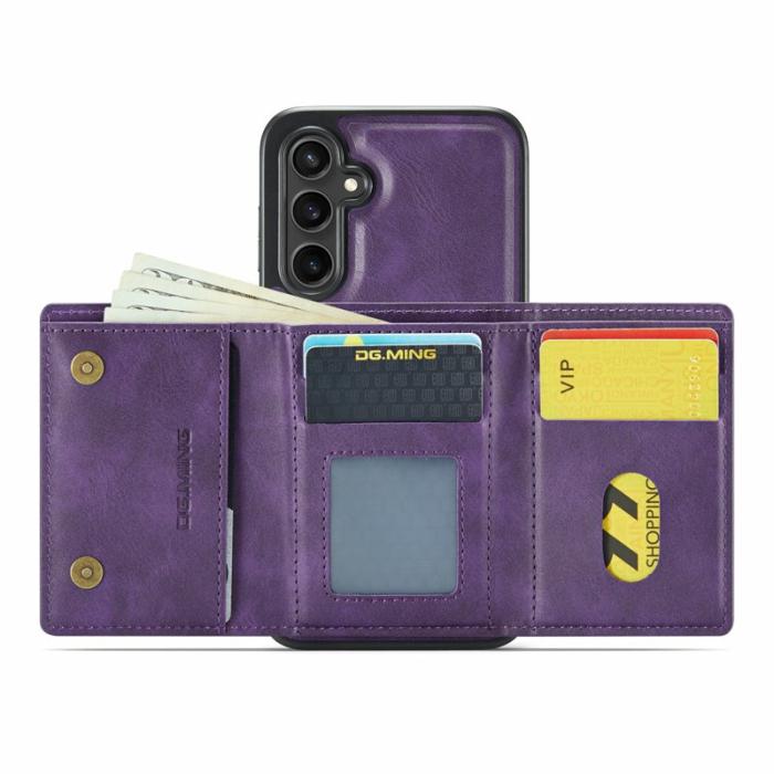 DG.MING - DG.MING M6 Series Samsung Galaxy S25 FE Skal Magnetiskt Lila