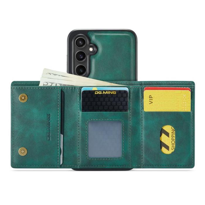 DG.MING - DG.MING M6 Series Samsung Galaxy S25 Skal Magnetiskt Grön