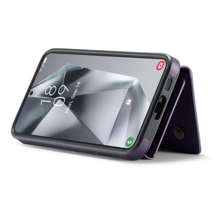 DG.MING - DG.MING M6 Series Samsung Galaxy S25 Skal Magnetiskt Lila