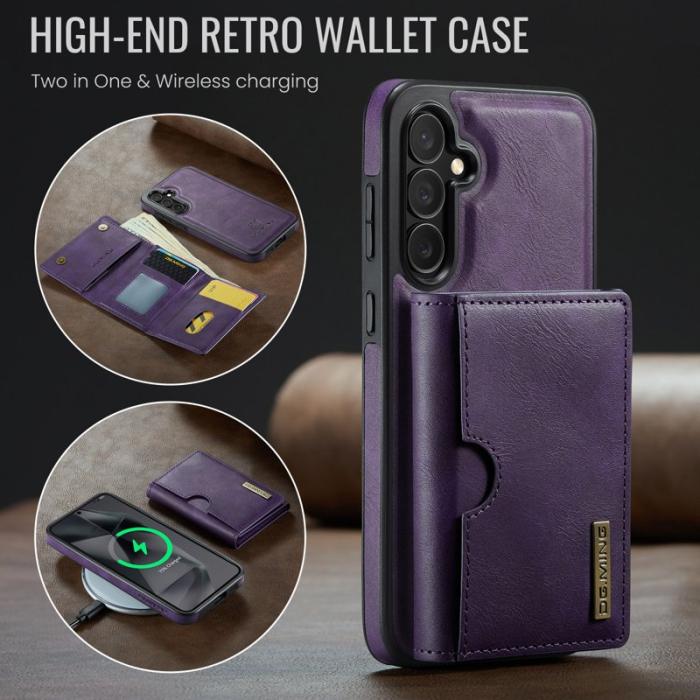 DG.MING - DG.MING M6 Series Samsung Galaxy S25 Skal Magnetiskt Lila