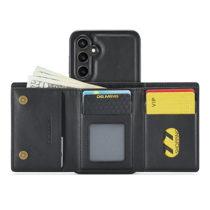 DG.MING - DG.MING M6 Series Samsung Galaxy S25 Skal Magnetiskt Svart