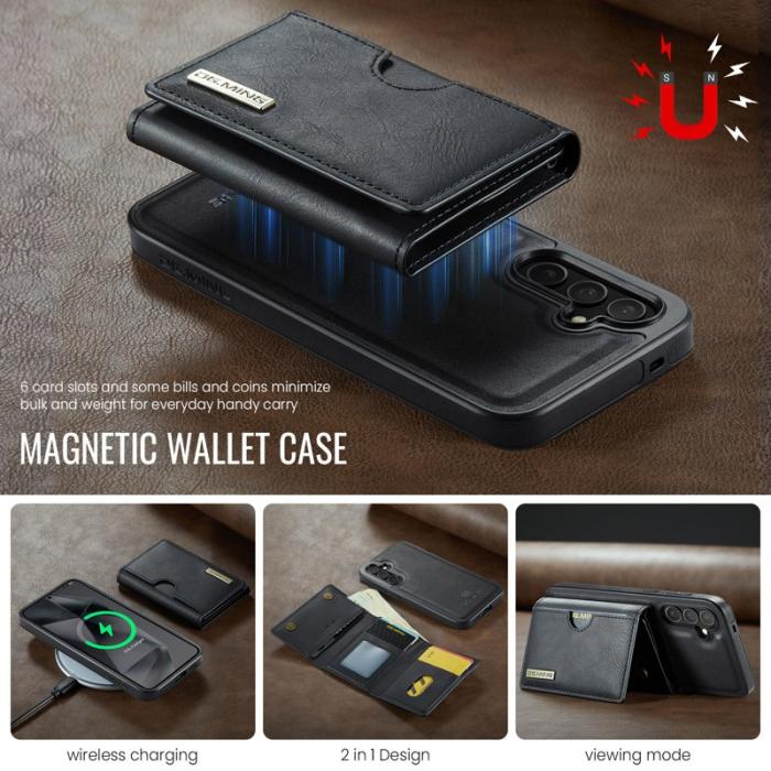 DG.MING - DG.MING M6 Series Samsung Galaxy S25 Skal Magnetiskt Svart