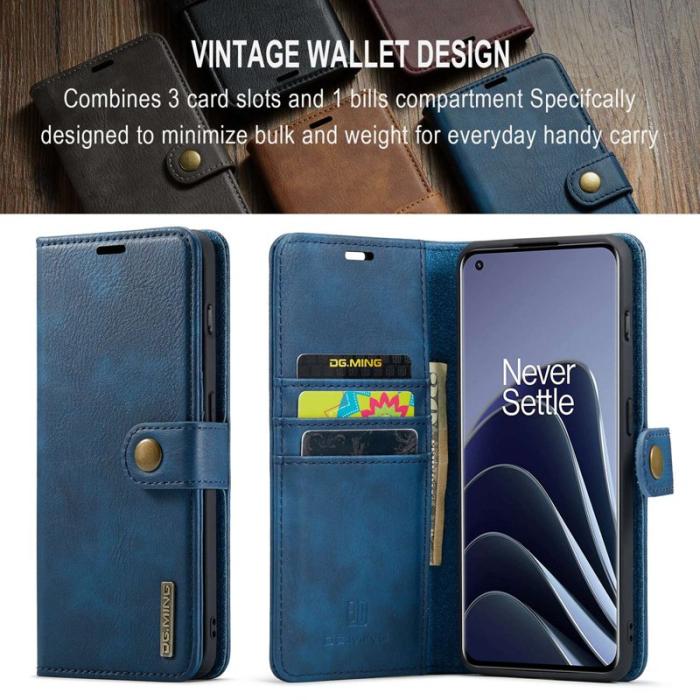 DG.MING - DG.MING OnePlus 10 Pro 5G Skal, Chockresistent, Blå