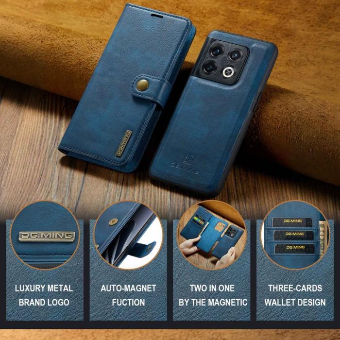 DG.MING - DG.MING OnePlus 10 Pro 5G Skal, Chockresistent, Blå