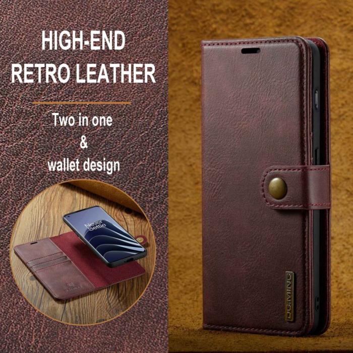 DG.MING - DG.MING OnePlus 10 Pro 5G Skal, Stötsäker, Röd