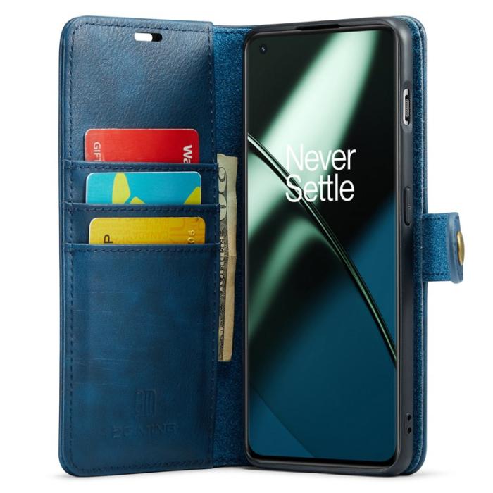 DG.MING - DG.MING OnePlus 11 5G Fodral Detachable Magnet Blå