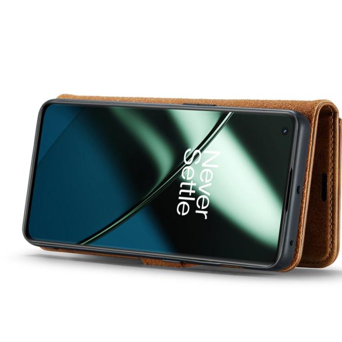 DG.MING - DG.MING OnePlus 11 5G Fodral Detachable Magnet Brunt