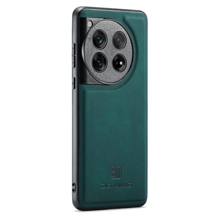 DG.MING - DG.MING OnePlus 12 5G Skal Läder+PC+TPU Stöttålig Grön