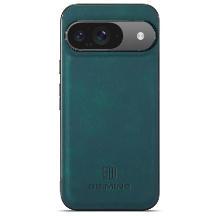 DG.MING - DG.MING Pixel 9 Pro Skal PU Läder Hybrid Grön