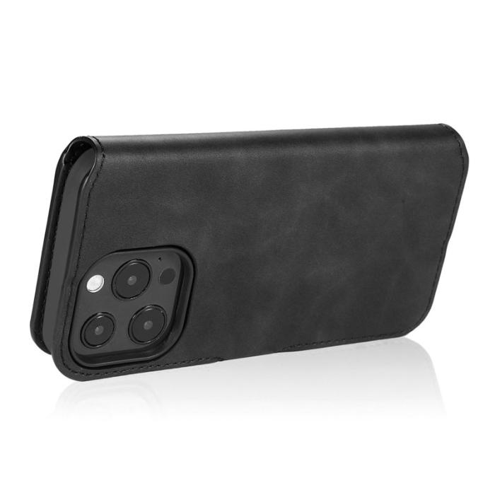 DG.MING - DG.MING Retro Fodral för iPhone 14 Pro 6.1 tum - Svart