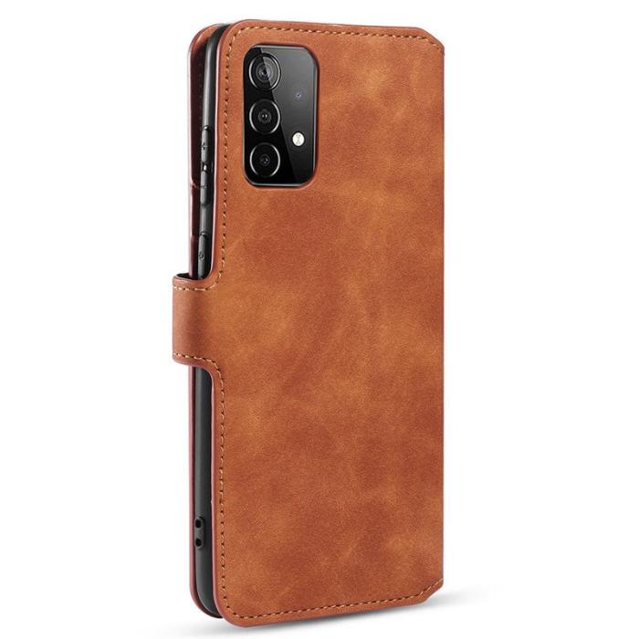 DG.MING - DG.MING Retro Skal för Samsung Galaxy A52 4G/5G - Brun