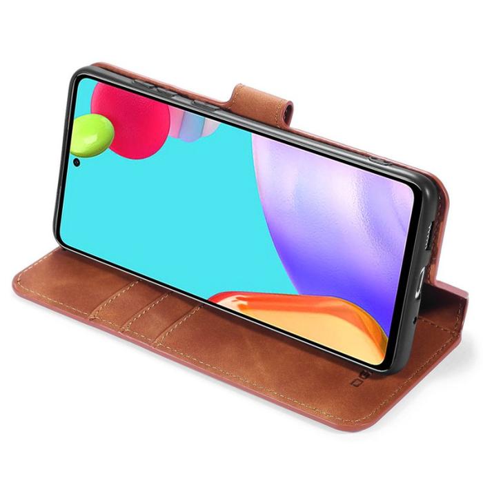 DG.MING - DG.MING Retro Skal för Samsung Galaxy A52 4G/5G - Brun