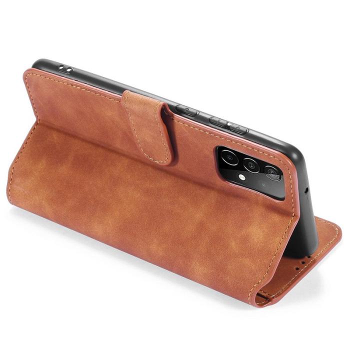 DG.MING - DG.MING Retro Skal för Samsung Galaxy A52 4G/5G - Brun