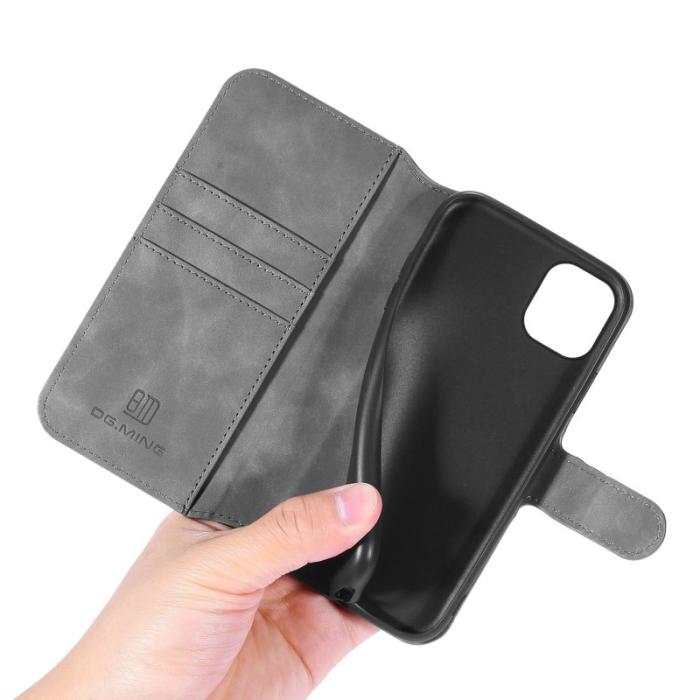 DG.MING - DG.MING Retro Wallet Läderfodral för iPhone 11 6.1