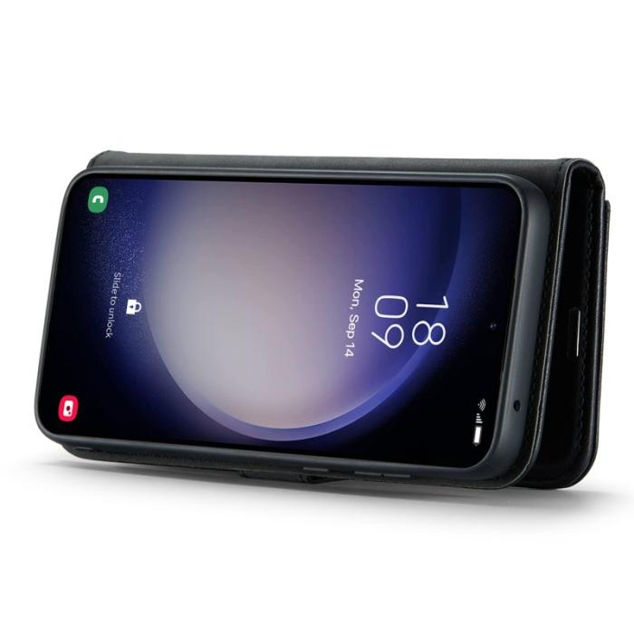 DG.MING - DG.MING Samsung Galaxy A16 5G/4G Skal Detachable Läder Svart