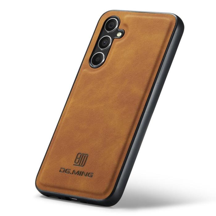 DG.MING - DG.MING Samsung Galaxy A16 5G/4G Skal PU Läder Brun