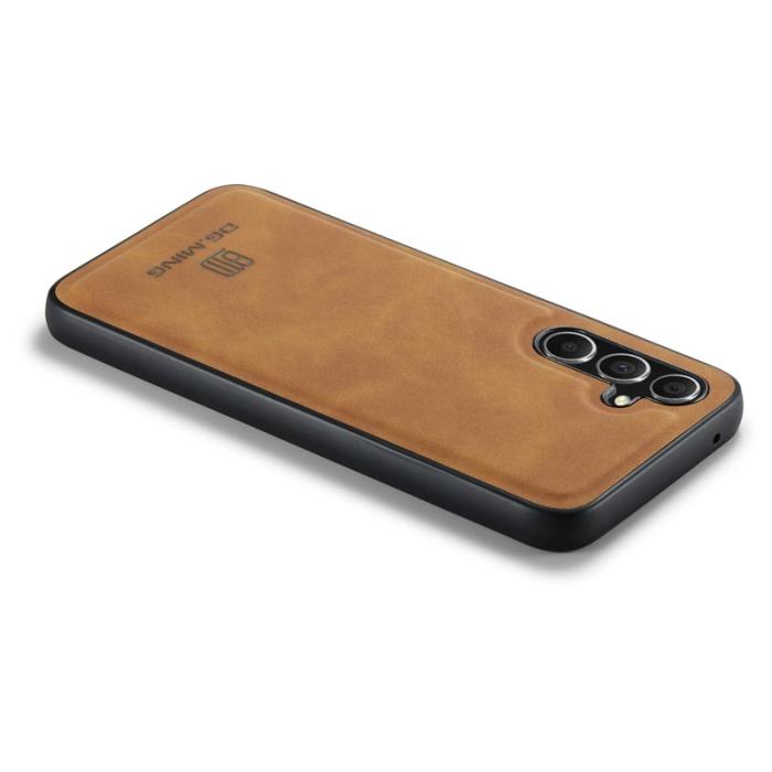 DG.MING - DG.MING Samsung Galaxy A16 5G/4G Skal PU Läder Brun