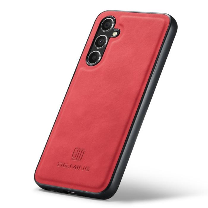 DG.MING - DG.MING Samsung Galaxy A16 5G/4G Skal PU Läder Röd