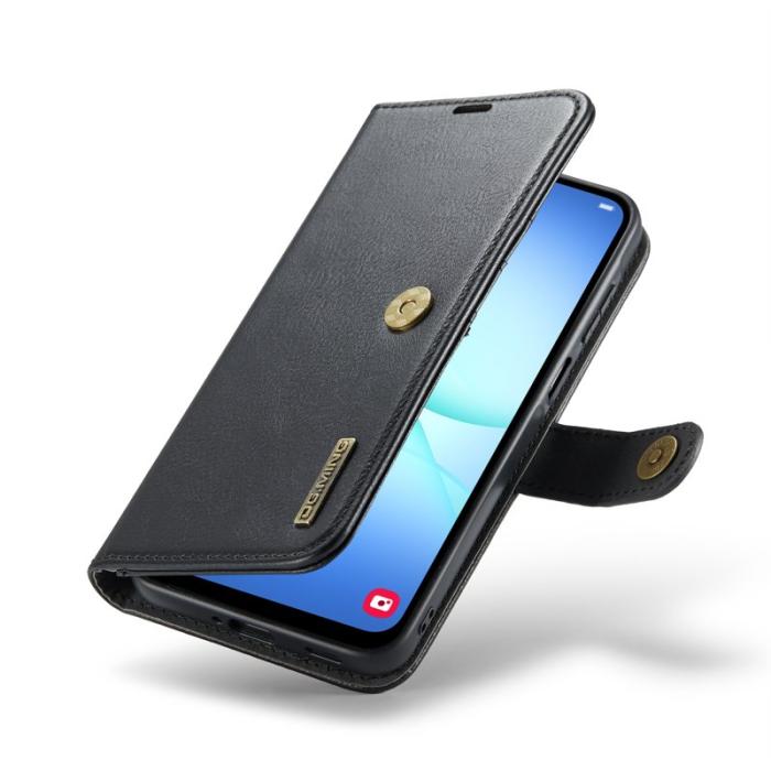 DG.MING - DG.MING Samsung Galaxy A17 5G Fodral Delbart Läder Svart