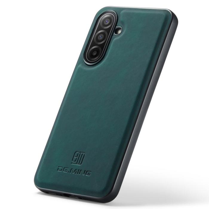 DG.MING - DG.MING Samsung Galaxy A17 5G Skal PU Läder Grön