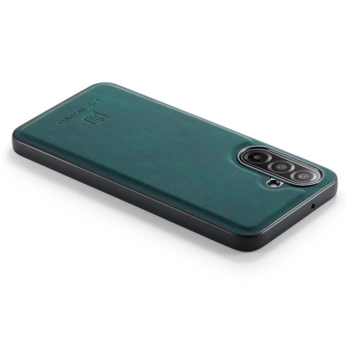 DG.MING - DG.MING Samsung Galaxy A17 5G Skal PU Läder Grön