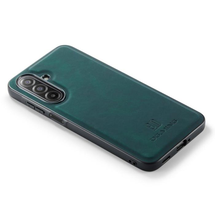 DG.MING - DG.MING Samsung Galaxy A17 5G Skal PU Läder Grön