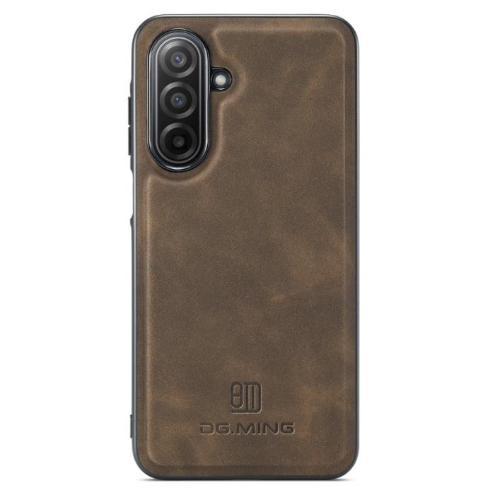 DG.MING - DG.MING Samsung Galaxy A17 5G Skal PU Läder Kaffe