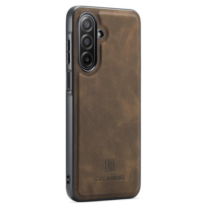 DG.MING - DG.MING Samsung Galaxy A17 5G Skal PU Läder Kaffe
