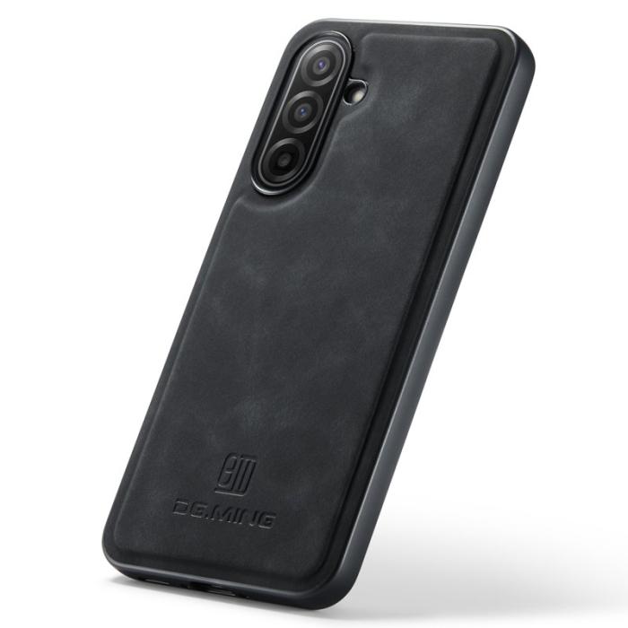 DG.MING - DG.MING Samsung Galaxy A17 5G Skal PU Läder Svart
