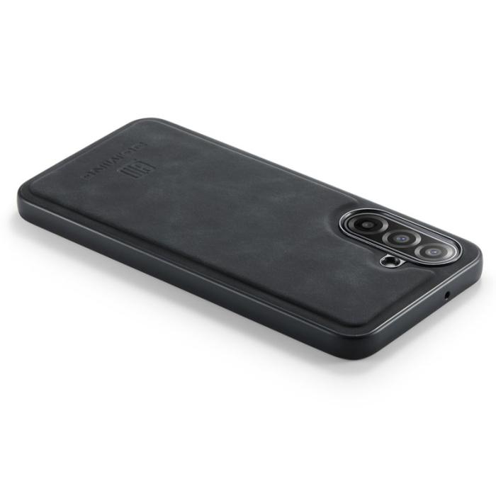 DG.MING - DG.MING Samsung Galaxy A17 5G Skal PU Läder Svart